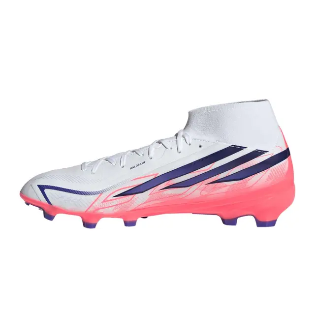 adidas Performance Men's F50 Hyperfast League Mid FG/MG Άσπρο - Μπλε IH7090 (adidas Performance) 2