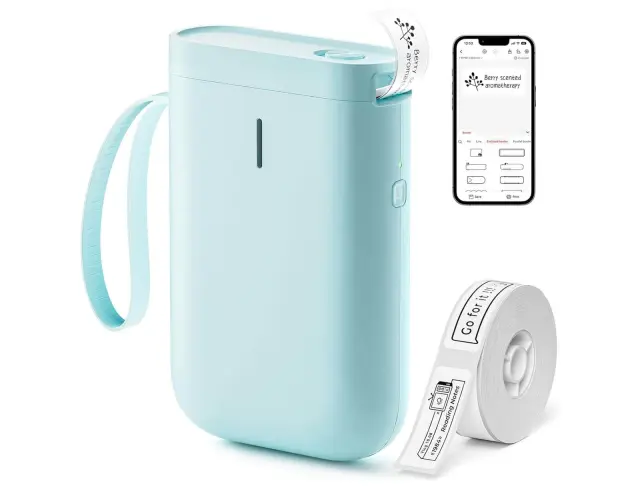 Θερμικός Εκτυπωτής Ετικετών Niimbot D11 με σύνδεση Bluetooth και πλάτος ετικετών έως 12mm - Blue 34323 2