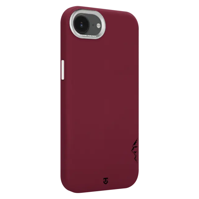 Tactical MagForce Velvet Smoothie 2.0 Cover for Apple iPhone 16e/17e Burgundy 3