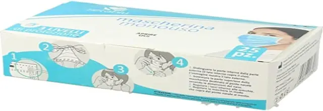 Setablu Χειρουργικές Μάσκες 25 Τεμάχια