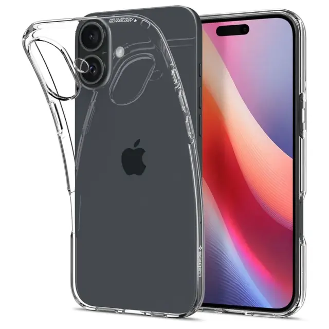 Θήκη TPU Spigen Apple iPhone 16 Liquid Crystal Διάφανο N65948