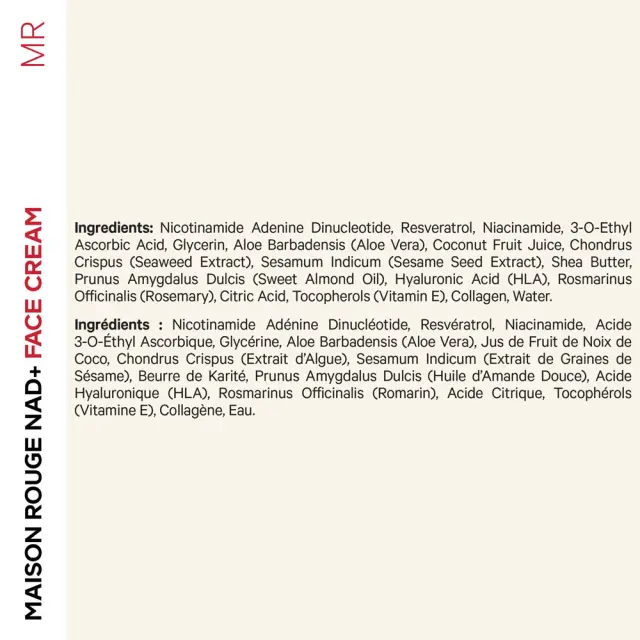 Codeage Maison Rouge NAD+ Face Cream 2