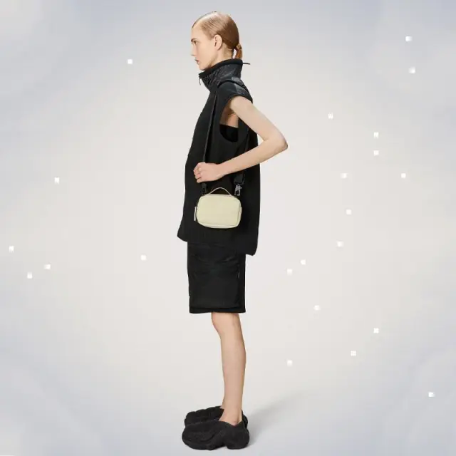 Τσάντα Χιαστί Box Bag Micro W3 Rains 14120-26 Μπεζ - ONESIZE 2
