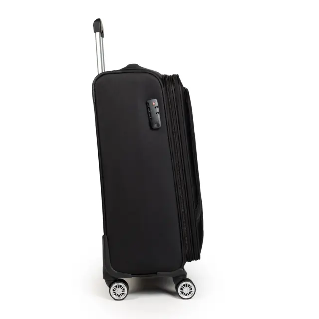 Βαλίτσα trolley Cardinal μεσαία 3300/60cm μαύρη - Medium 2