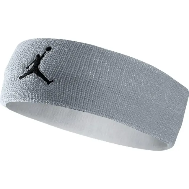 Jordan Tennis Headband Unisex Αθλητικό Περιμετώπιο 619337-012 Γκρι - MISC
