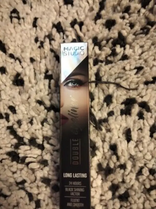 Magic Studio Double Eyeliner Long Lasting Black 1.2ml
