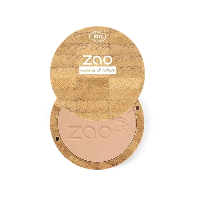 Zao Organic Compact Powder – Βιολογική Ματ Πούδρα Προσώπου - 303 Apricot Beige