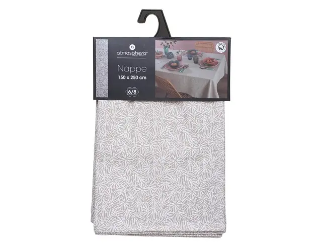 Τραπεζομάντηλο Edi Atmosphera με διαστάσεις 150x250cm - Beige 178553A 3