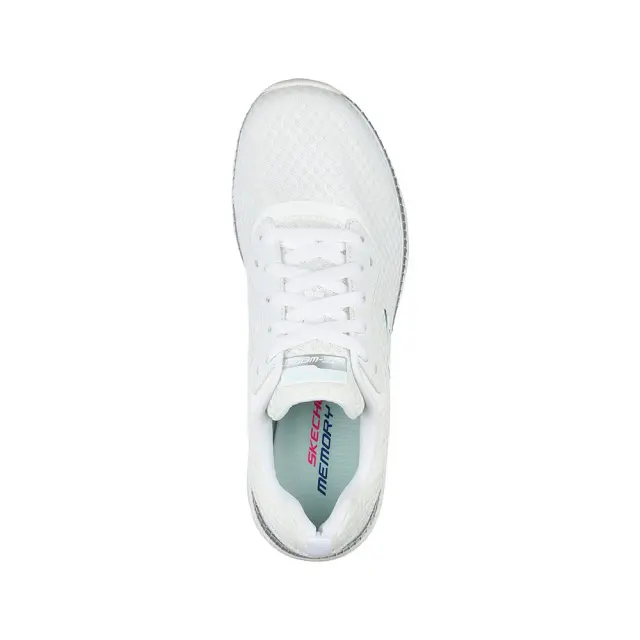 Skechers Women's Bountiful Άσπρο - Ασημί 12606-WSL (Skechers) 3