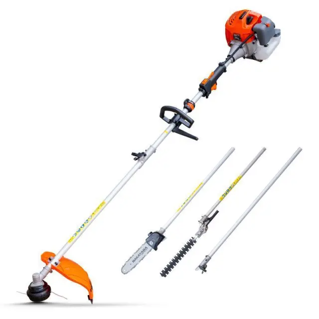 NAKAYAMA PS5170 - NAKAYAMA PS5170 Πολυμηχάνημα Βενζίνης 4 Σε 1, 51,7cc, 2,1Hp, Λάμα 25cm, Αλυσίδα 3/8Lp, 1,3mm (054115) 2
