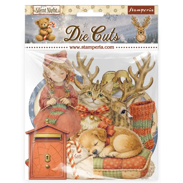 Die Cuts Stamperia, Silent Night