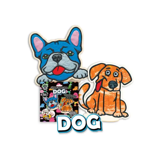 Splat Planet Δημιουργικό Σετ 3D Χειροτεχνίας με Πηλό / Clay Colouring Kit: Dogs