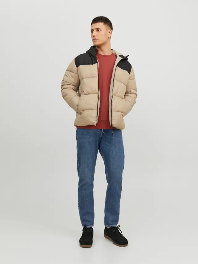 JJEBASIC SWEAT CREW NECK NOOS Brick