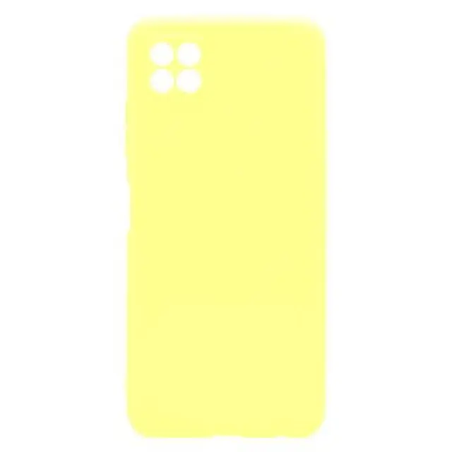 Θήκη Soft TPU inos Samsung Galaxy A22 5G S-Cover Κίτρινο N55628