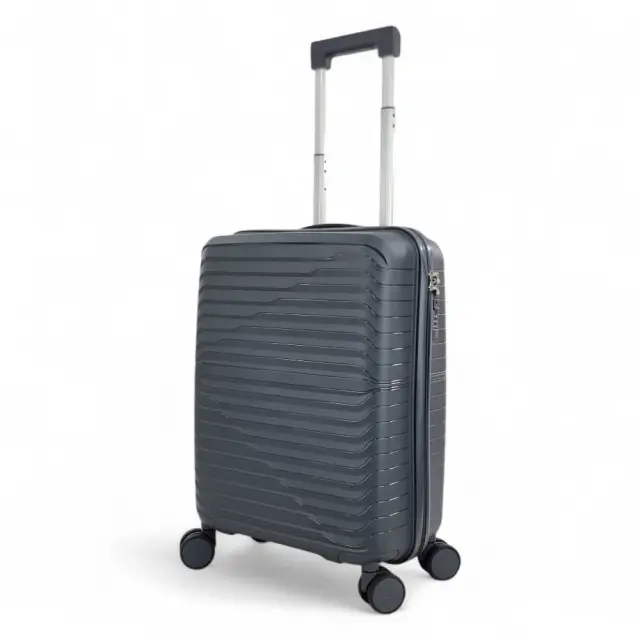 Μεσαία Βαλίτσα 65cm PLAYFULBAGS PP600-24 από Πολυπροπυλένιο με Κλειδαριά & 4 Ρόδες - Πράσινο 2