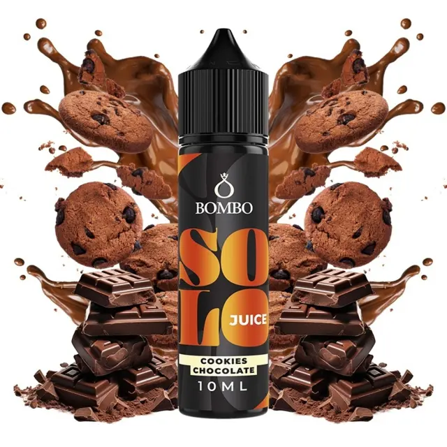 Solo Juice Cookies Chocolate 10ml (60ml) - Bombo Flavorshots