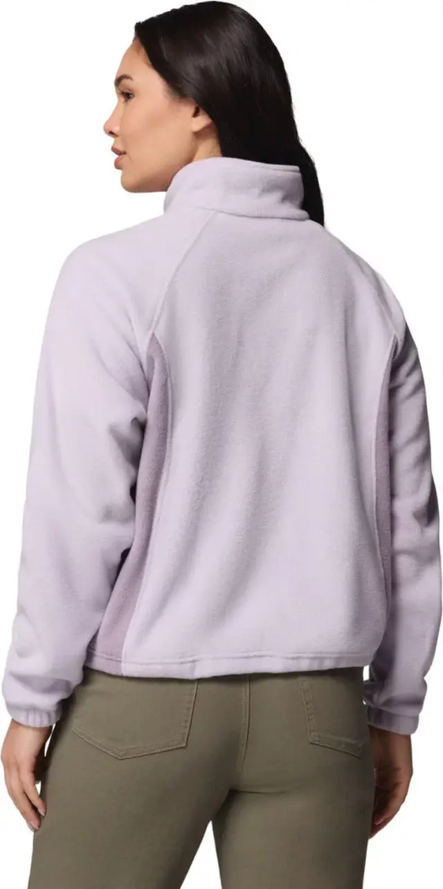 Columbia Benton Springs Relaxed Γυναικεία Ζακέτα Fleece Lavender Purple - 2136221-551 - XL 2