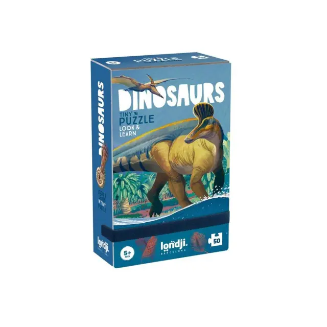 Look And Learn Tiny Puzzle Dino/ PZ620 (Londji)