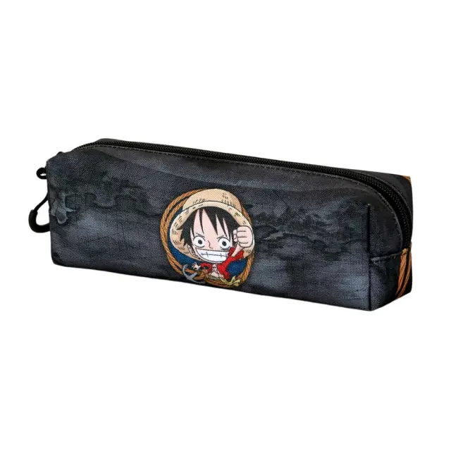 Κασετίνα βαρελάκι One Piece Black FAN 2.2 Square Pencil Case One Piece Ropes 06371