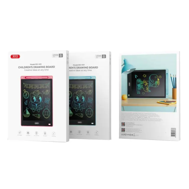 XO V01 LCD Tablet Σημειώσεων/ Ζωγραφικής 10" (Μπλε) 16.001.0142 2