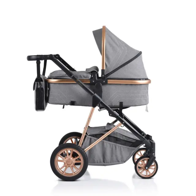 MONI - Baby stroller Midas 3 in 1 grey - 3800146235802 3