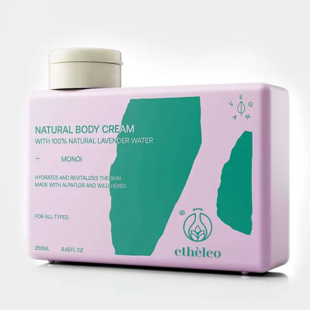 Etheleo Monoi Natural Body Cream 250ml