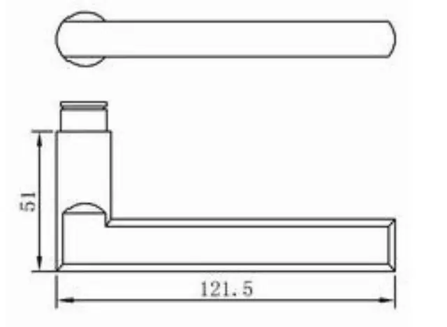 ΠΟΜΟΛΟ ΠΟΡΤΑΣ ΜΕ ΠΛΑΚΑ FINETTO ART.080056 121,5X51MM Κ-90ΜΜ ΛΕΥΚΟ ΜΑΤ Ζευγάρι Καμαρόπορτας 2