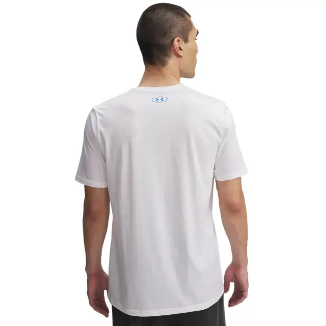 Under Armour Triple Stack Logo T-Shirt (6004173-100) - Λευκό 2