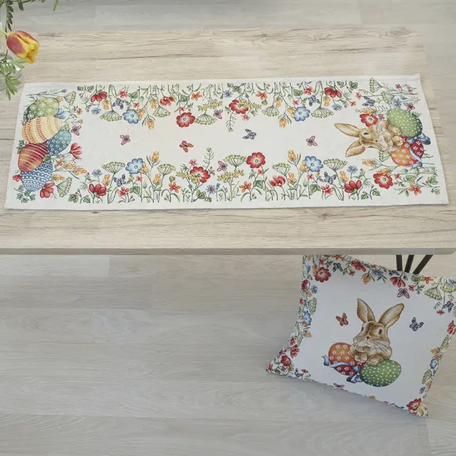 Μαξιλαροθήκη Dimeco Easter Bunny 45x45 - 45Χ45