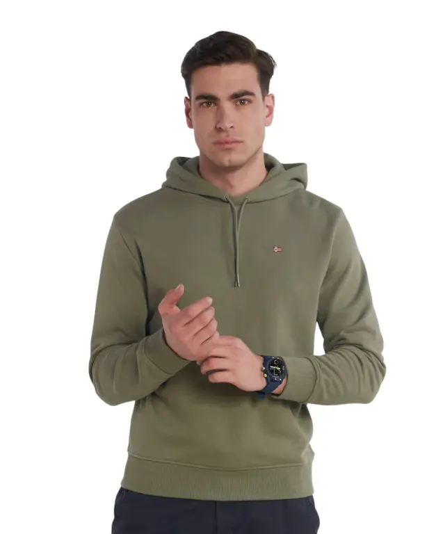 Napapijri - Ανδρικό Φούτερ Balis Hood NP0A4FQV-G0A Πράσινο - M