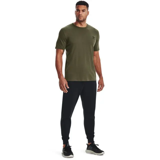 Under Armour Sportstyle Left Chest T-Shirt (1326799-390) - Λαδί 2