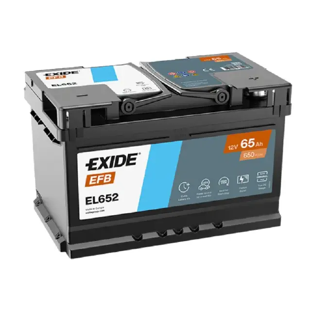Μπαταρία EXIDE EFB EL652 12V 65Ah 650A (EN)