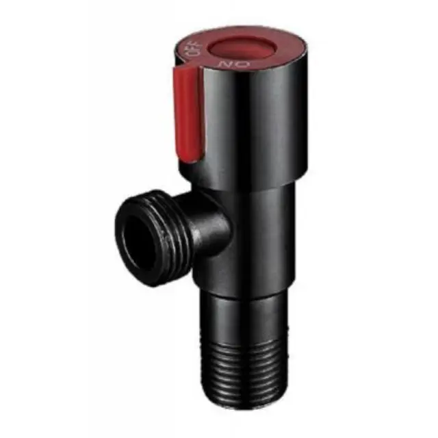 38-7224 RUBINETTO ST/ST 304 1/2 BLACK κοκκινο GLORIA