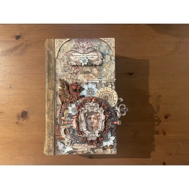 Καλούπι σιλικόνης A5, 15×21cm, Stamperia, Sir Vagabond in Fantasy World, Corners 2
