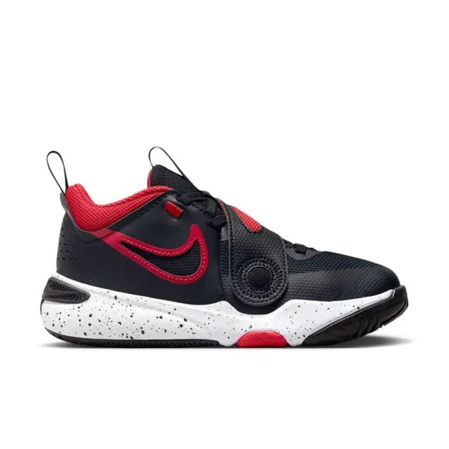 Nike Team Hustle D 11 (PSV) (DV8994-003) - Μαύρο-Κόκκινο