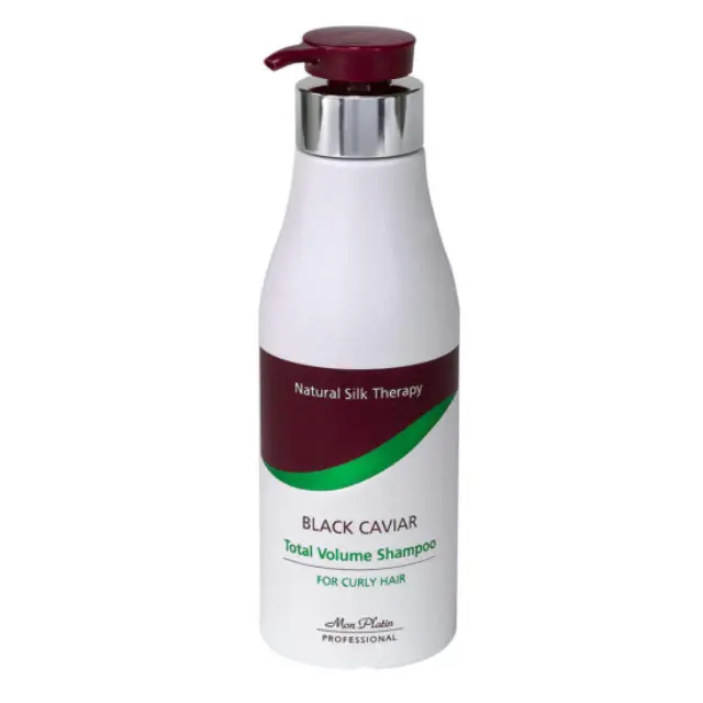 Mon Platin Natural Silk Therapy Black Caviar Total Volume Shampoo For Curly Hair 500ml
