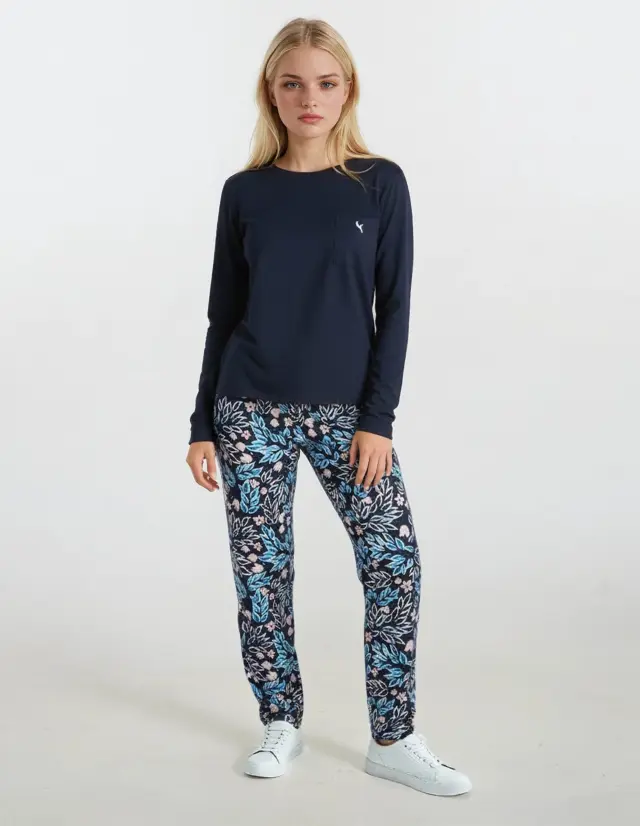 W944 - Type - PYJAMA MIDNIGHT FLOWERS