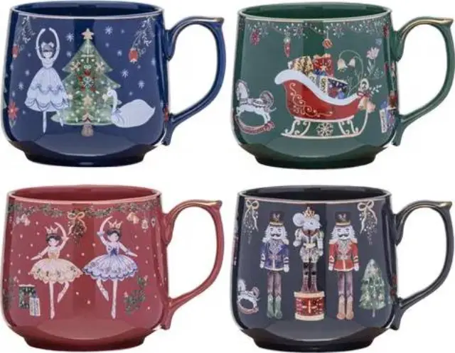 Christmas Wonderland Mug Ballerinas Κούπα Χριστουγεννιάτικη 470ml