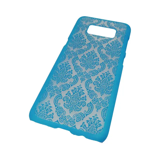 Θήκη Πλάτης Mandala TPU Case Για Samsung Galaxy S8 Μπλε Διάφανη 2