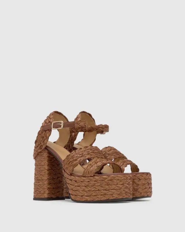 CASTANER SHOES "FRESA/258" (025553 BROWN CHOCOLATE) - 40 2