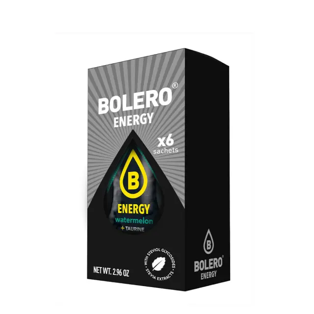 Bolero Energy Mix Watermelon, 6 x 14 g