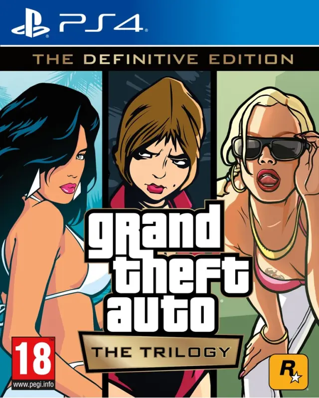 Grand Theft Auto The Trilog- The Definitive Editio- PlayStation 4