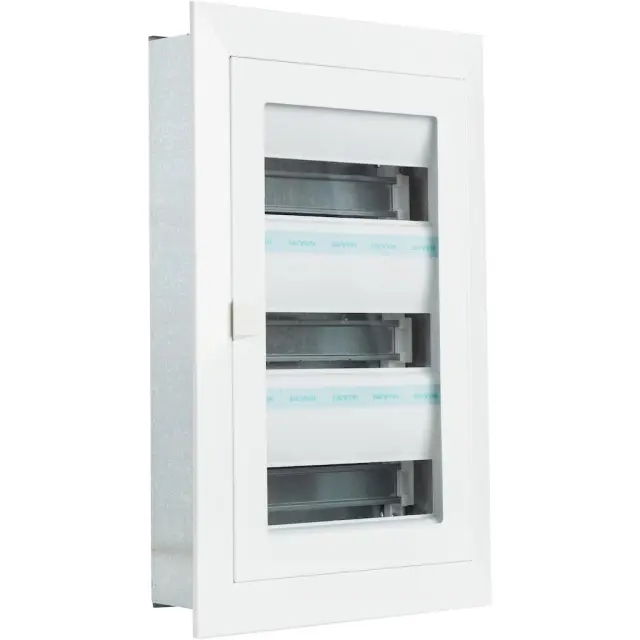 Πίνακας Χωνευτός 3x12M διάφανη πόρτα IP30 Geyer