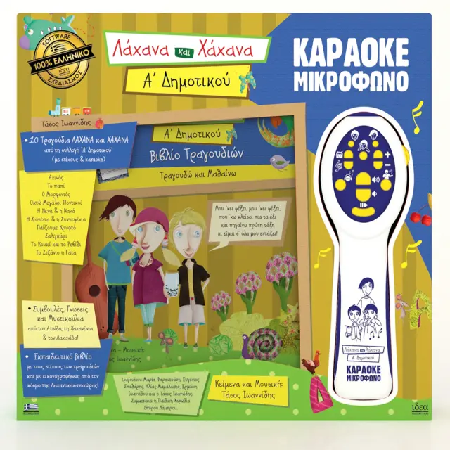 Ιδέα Λάχανα και Χάχανα Μικρόφωνο Καραόκε – Ά Δημοτικού 18011