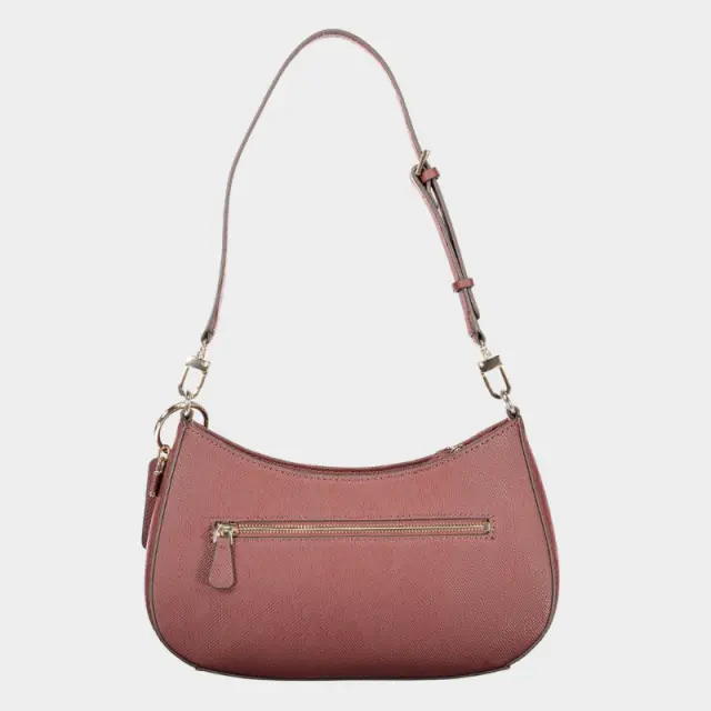 Guess - Γυναικεία Τσάντα Ώμου Noelle II HWZG9672180-BUR Μπορντό 3