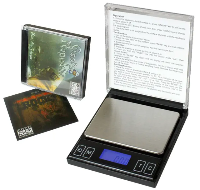 Ψηφιακή Ζυγαριά Ακριβείας - Mini CD (100gr x 0.01gr)