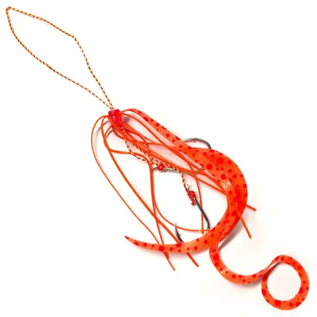 Ανταλλακτικές Τρέσες PREGIO SK-110 Curly για Tai Rubber με Αγκίστρια #1 3