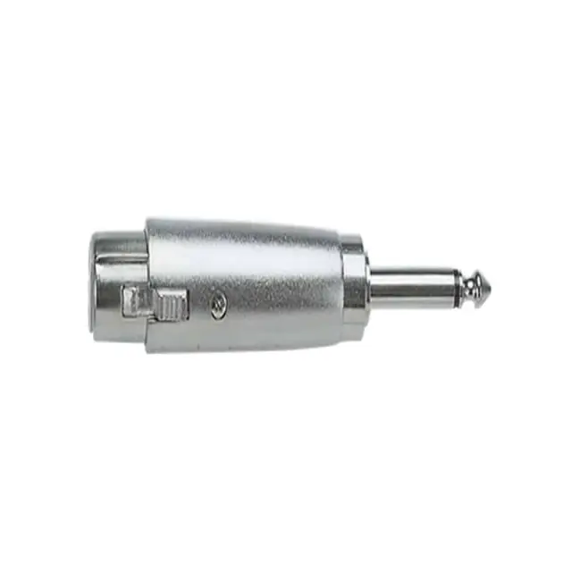 ELECTROVISION 3 Pin XLR Female to 6.35 mm Mono Plug Adaptor (F346P)