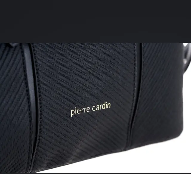 γυναικεία τσάντα Pierre Cardin, μαύρη ,χειρός , ώμου, χιαστί, WX56 18575 3