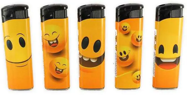 Belfam Αναπτήρες Ηλεκτρονικοί - Smiling Day - 5 τεμ.